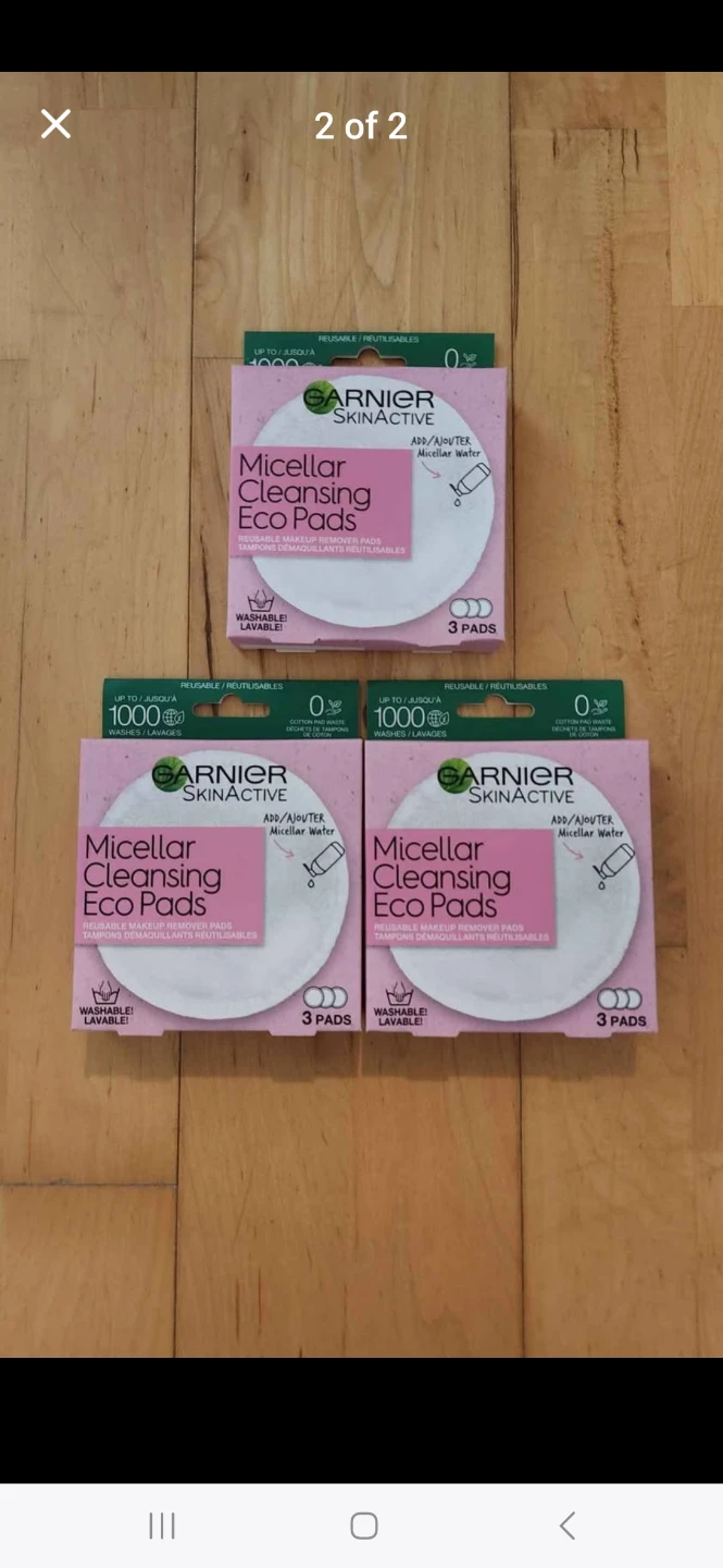 Garnier SkinActive Micellar Cleansing Eco Pads - photo 2
