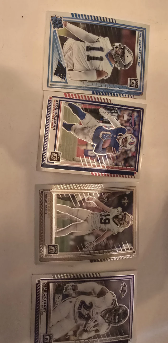 2020 Panini Optic NFL Trading Cards