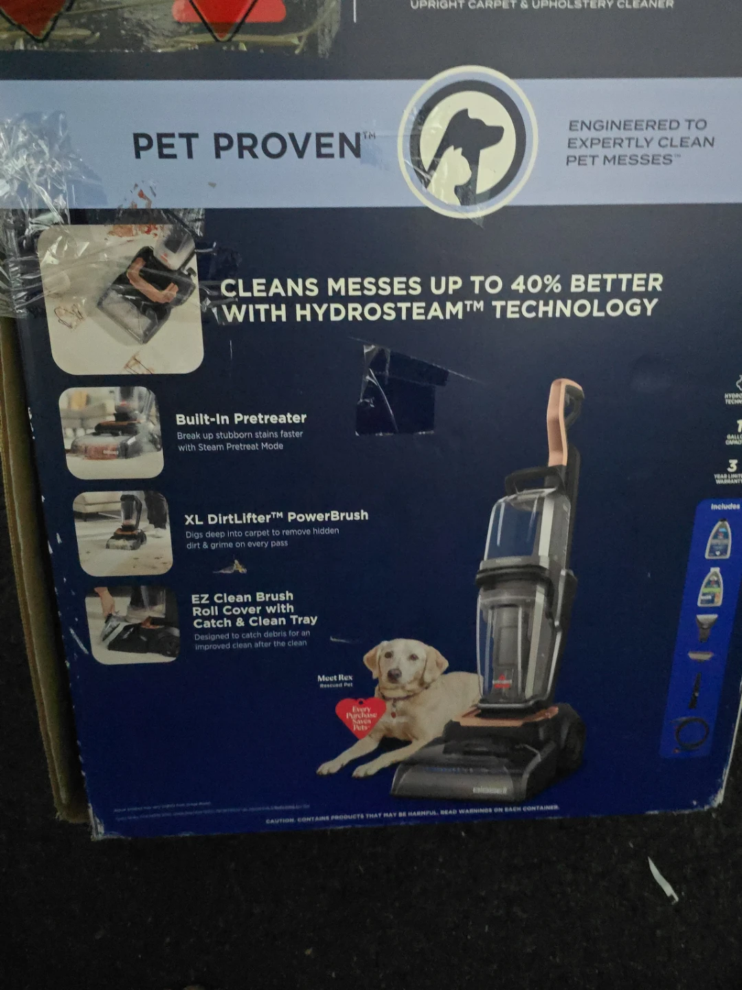BISSELL Revolution Hydrosteam Carpet & Upholstery Cleaner