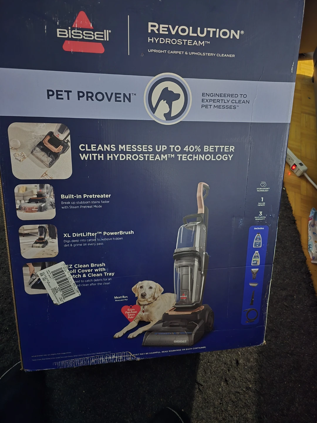 BISSELL Revolution Hydrosteam Carpet & Upholstery Cleaner - photo 5