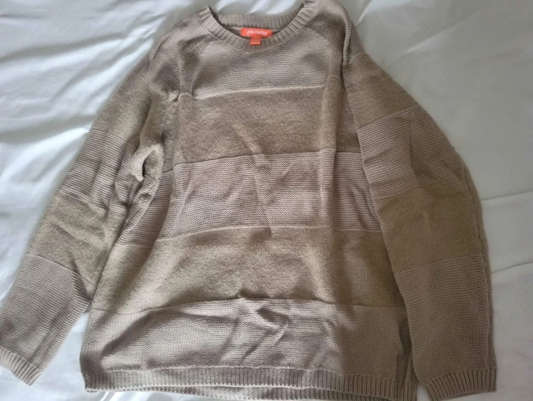 Joe Fresh Striped Knit Sweater M/M