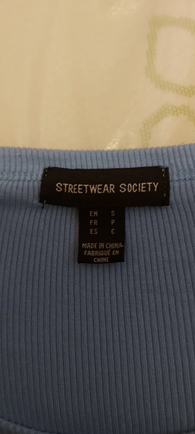 STREETWEAR SOCIETY Light Blue Long Sleeve Top - photo 2