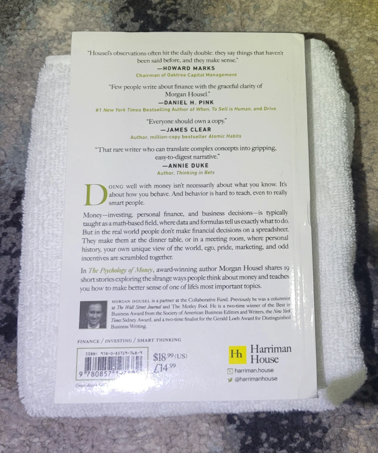 The Psychology of Money by Morgan Housel Book - photo 2