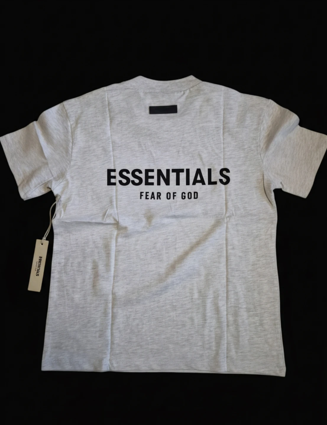 Essentials Fear of God Grey T-Shirt .