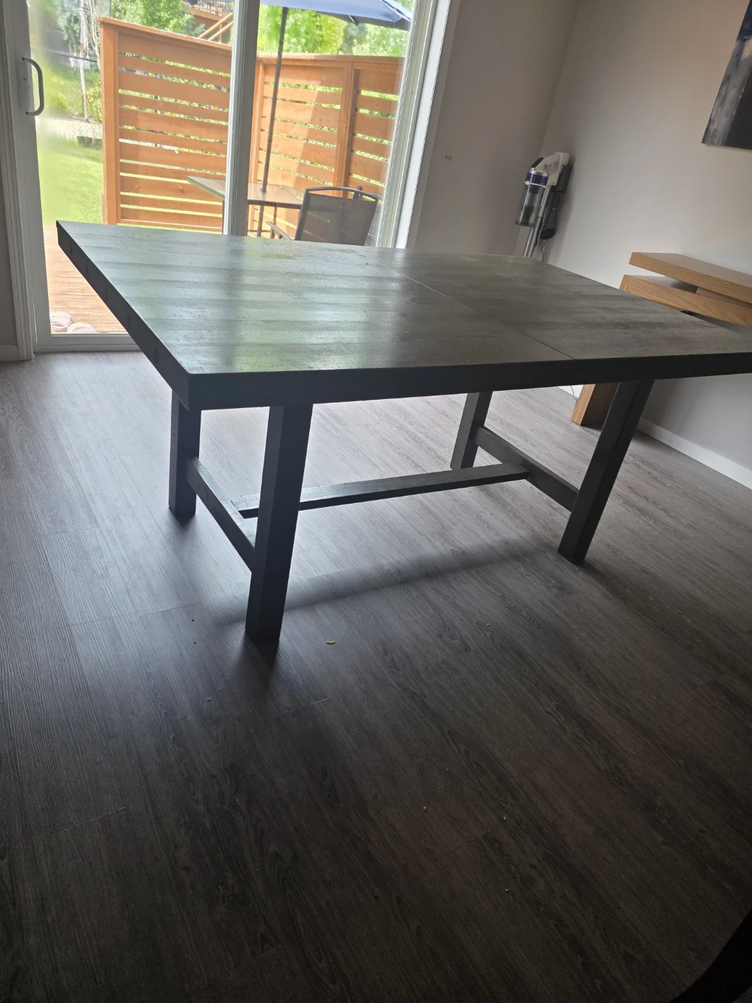 Dark Wood Dining Table with 6 chairs - photo 4