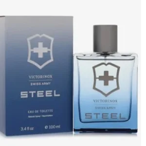Brand new Mens Victorinox Swiss Army Steel Eau de Toilette 100ml