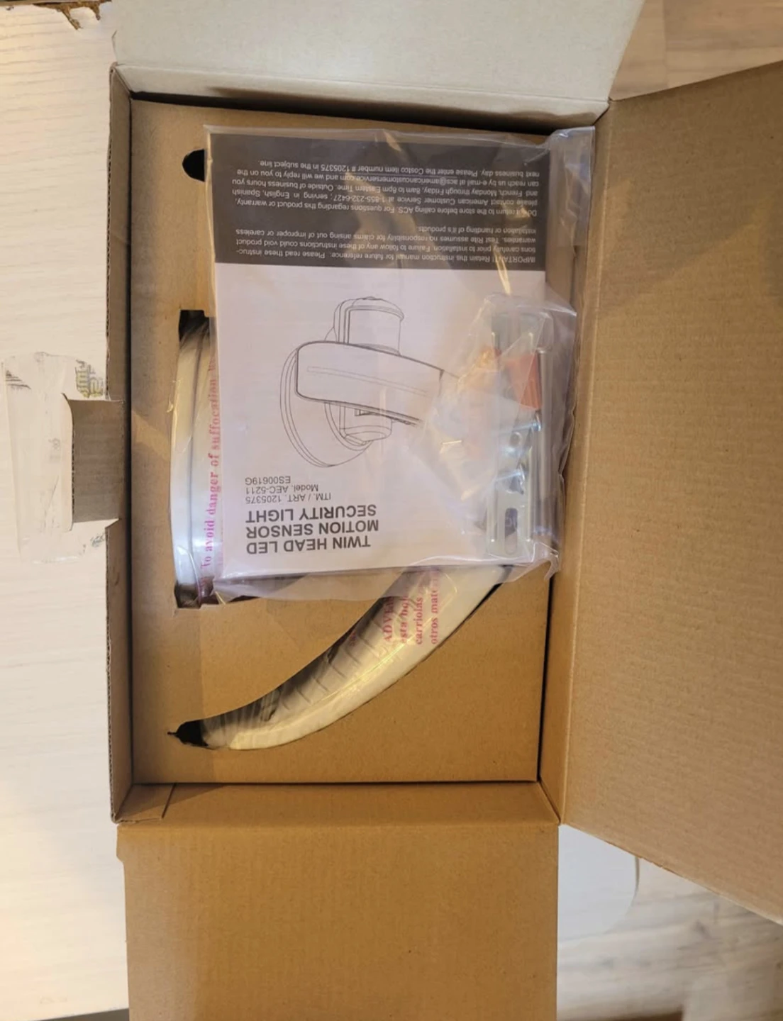 Home Zone Security Motion Activated LED Security Light - photo 4