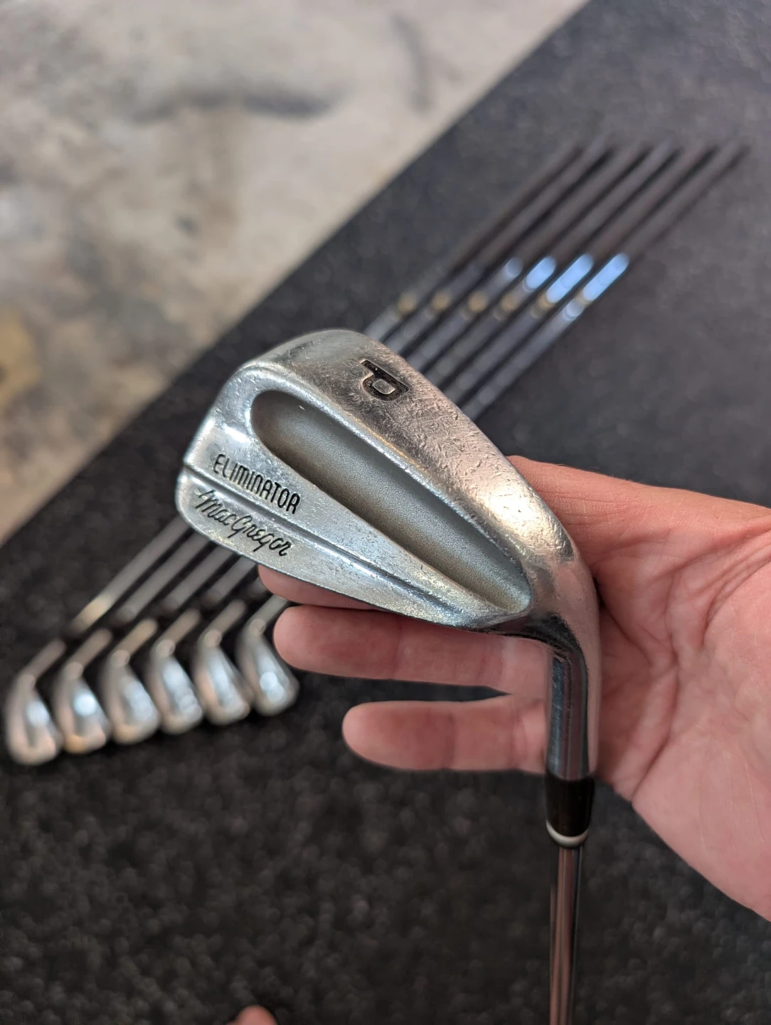 Right handed MacGregor Eliminator Golf club Irons - photo 4