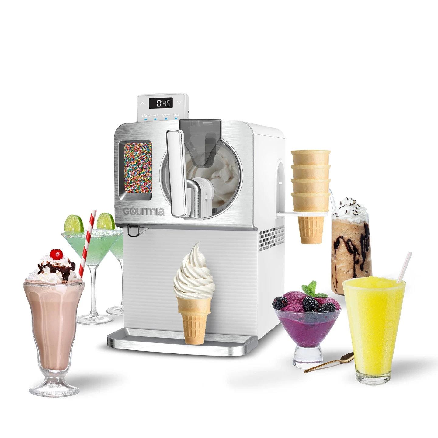Gourmia Soft Serve Ice Cream Maker - Brand New Never Opened