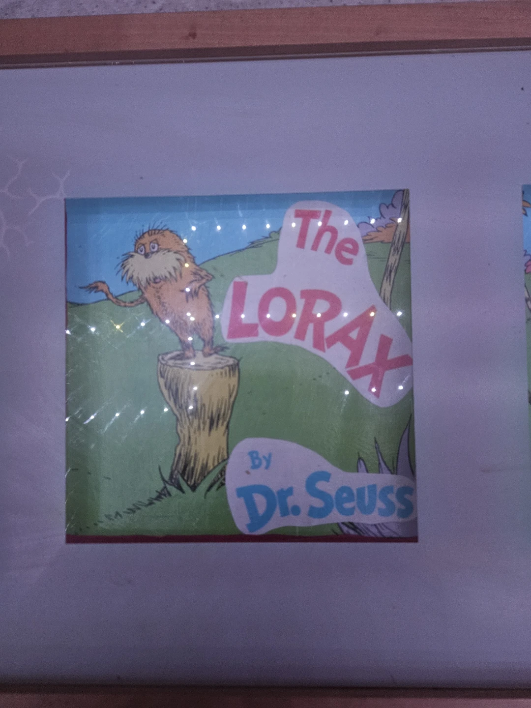 Dr. Seuss The Lorax Framed Art
