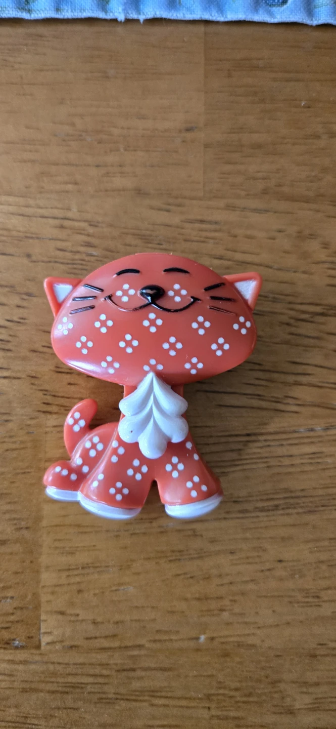 Vintage Fragrance Glace Cat Pin from 1973 - photo 4