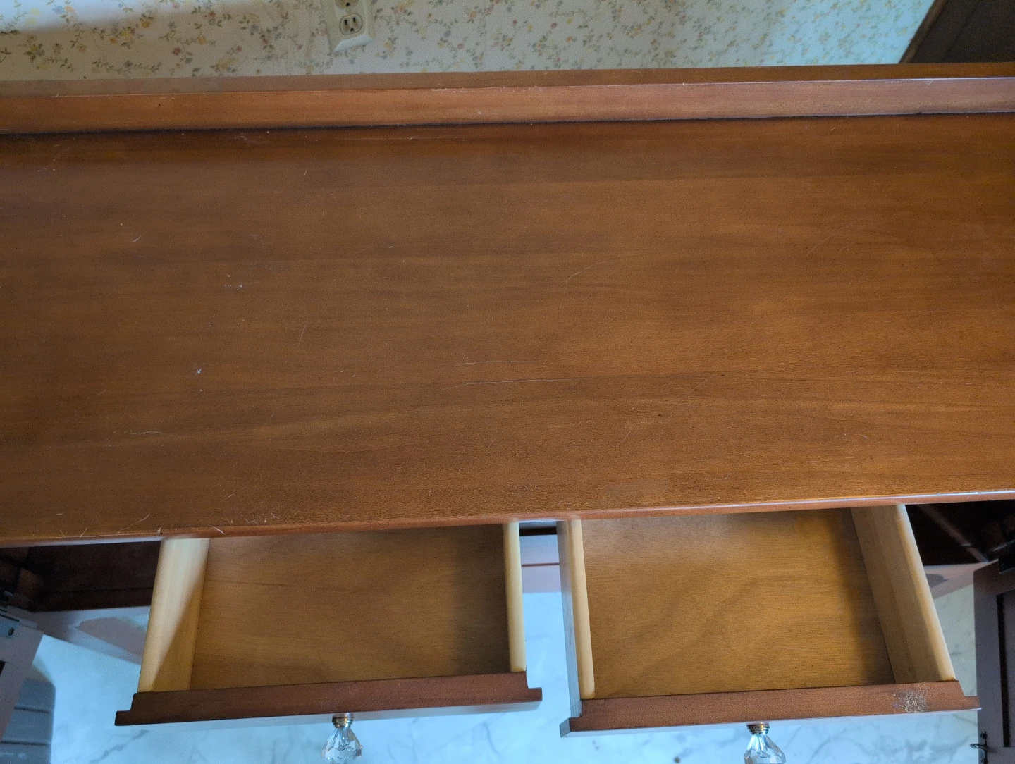 Wooden Sideboard with Drawers and Cabinets - photo 3