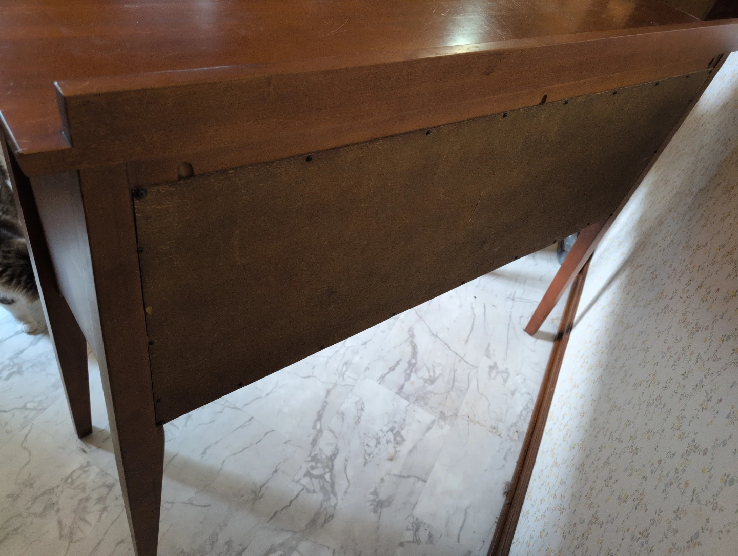 Wooden Sideboard with Drawers and Cabinets - photo 4