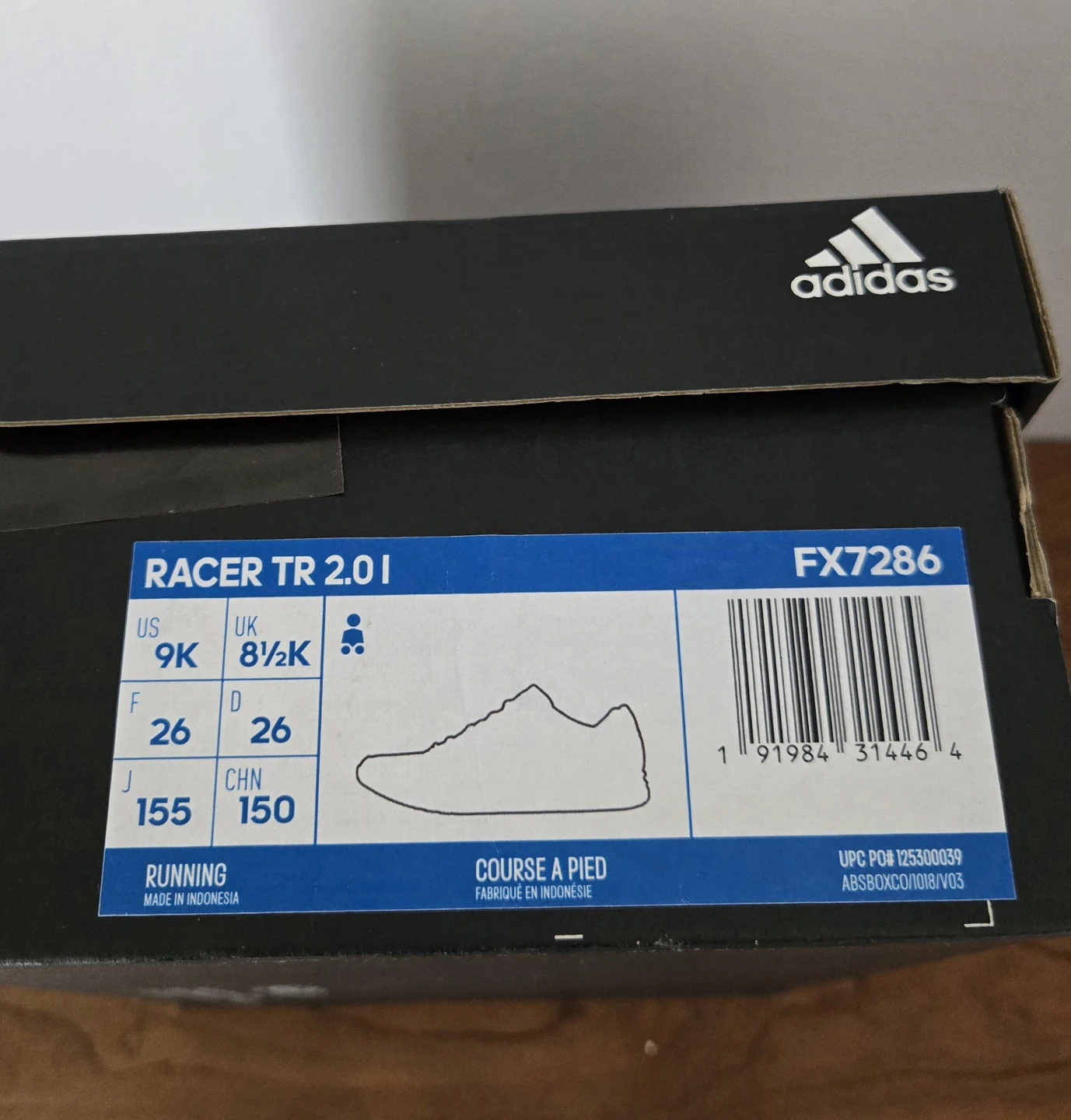 Adidas Girls Running Shoes (Size 9) - photo 3