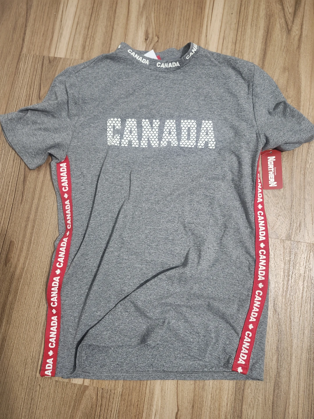 Northern T-Shirt Canada Print Grey