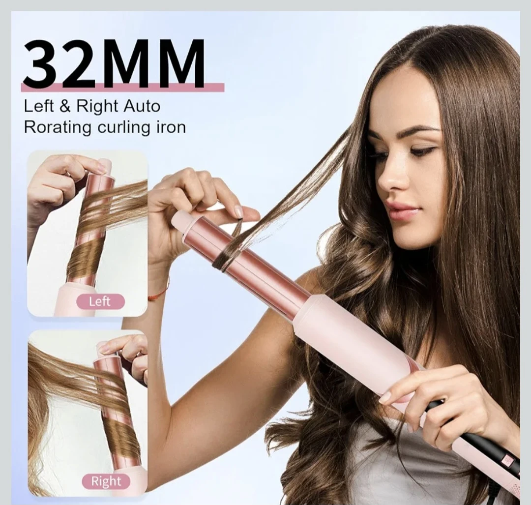 DRYHSIP 9-in-1 Rotating Hair Styler & Dryer - photo 2