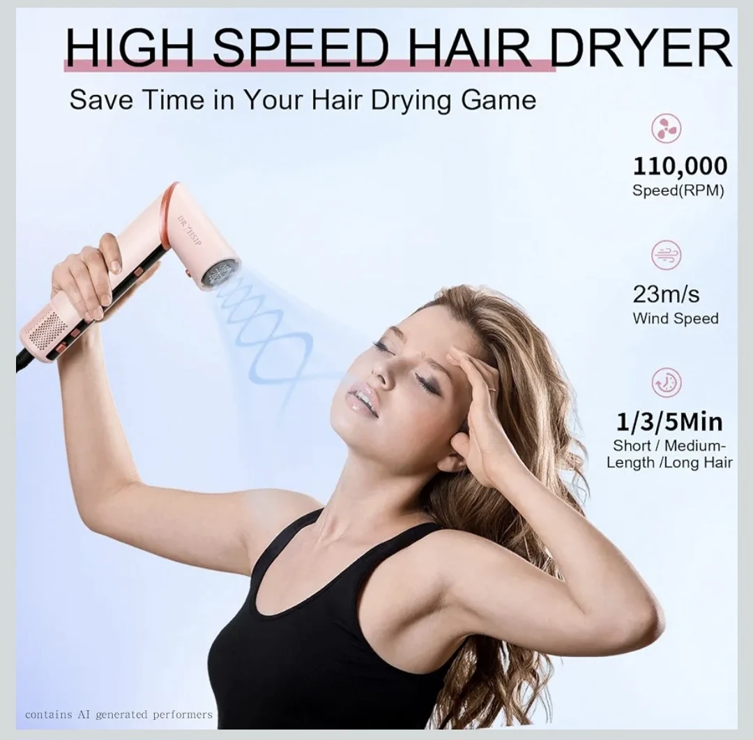 DRYHSIP 9-in-1 Rotating Hair Styler & Dryer - photo 3