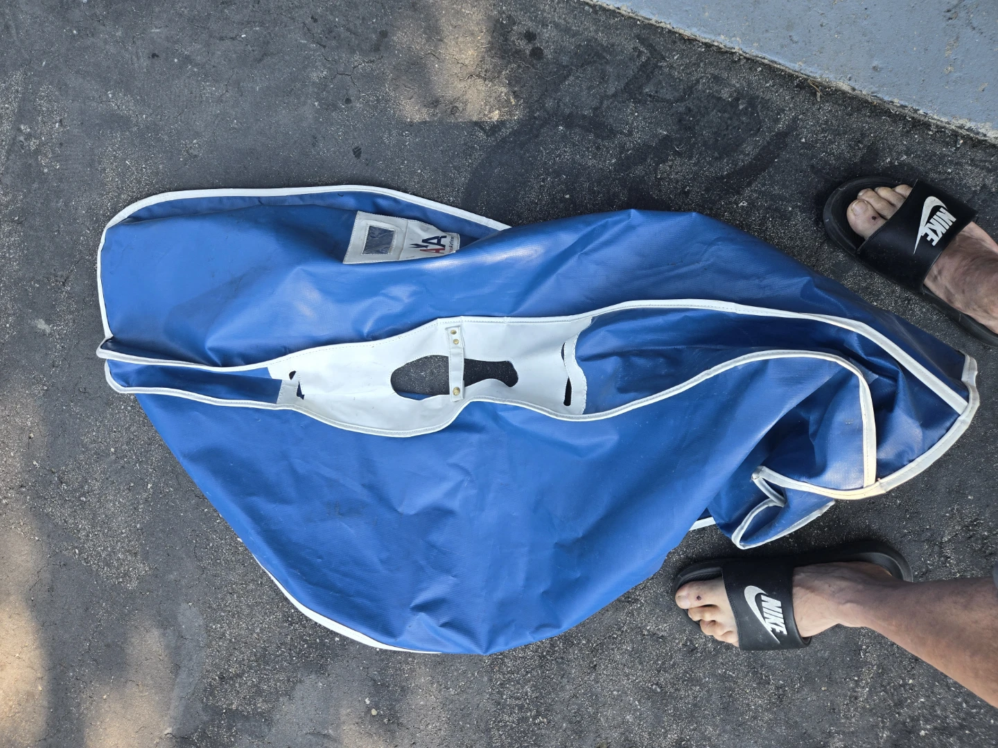 Avis Airlines Blue Travel Bag