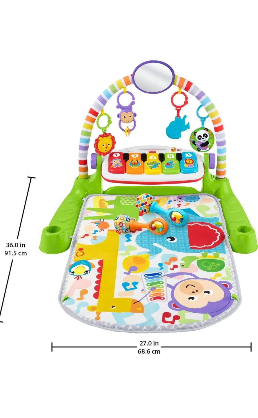 Fisher-Price Deluxe Kick & Play Piano Gym