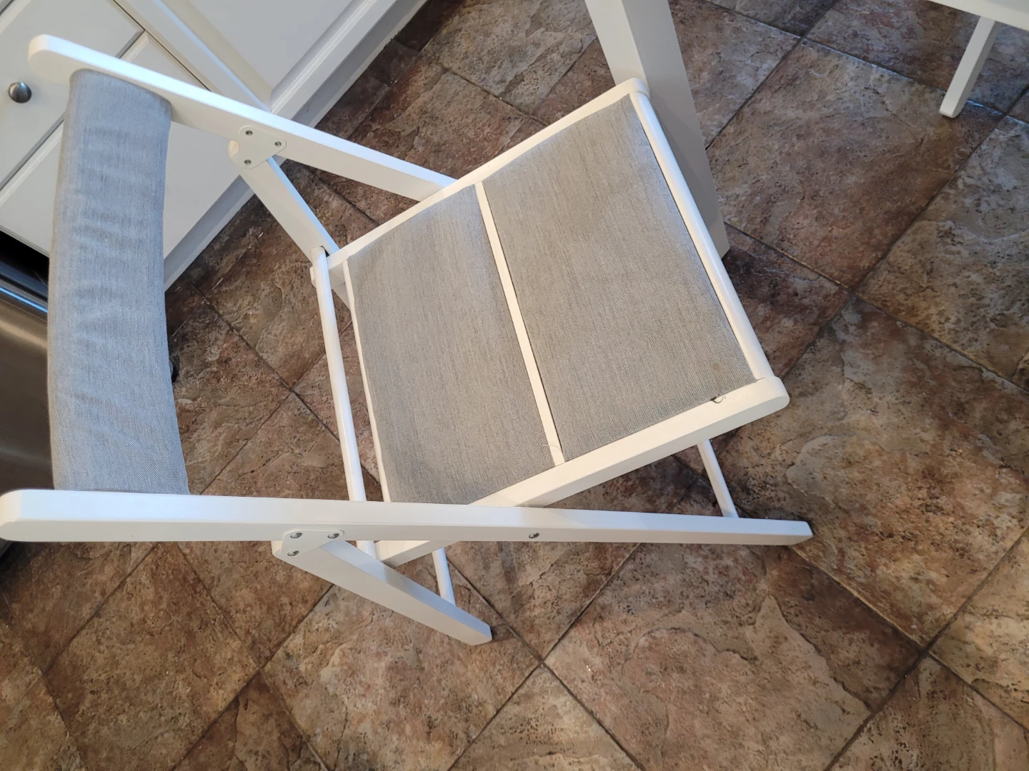 Ikea drop-down table with 2 chairs - photo 3