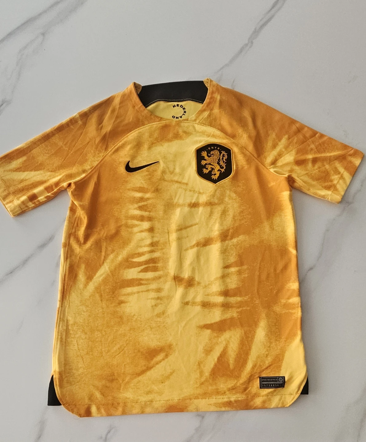 Nike Netherlands Dri-FIT Football Jersey L Yourh