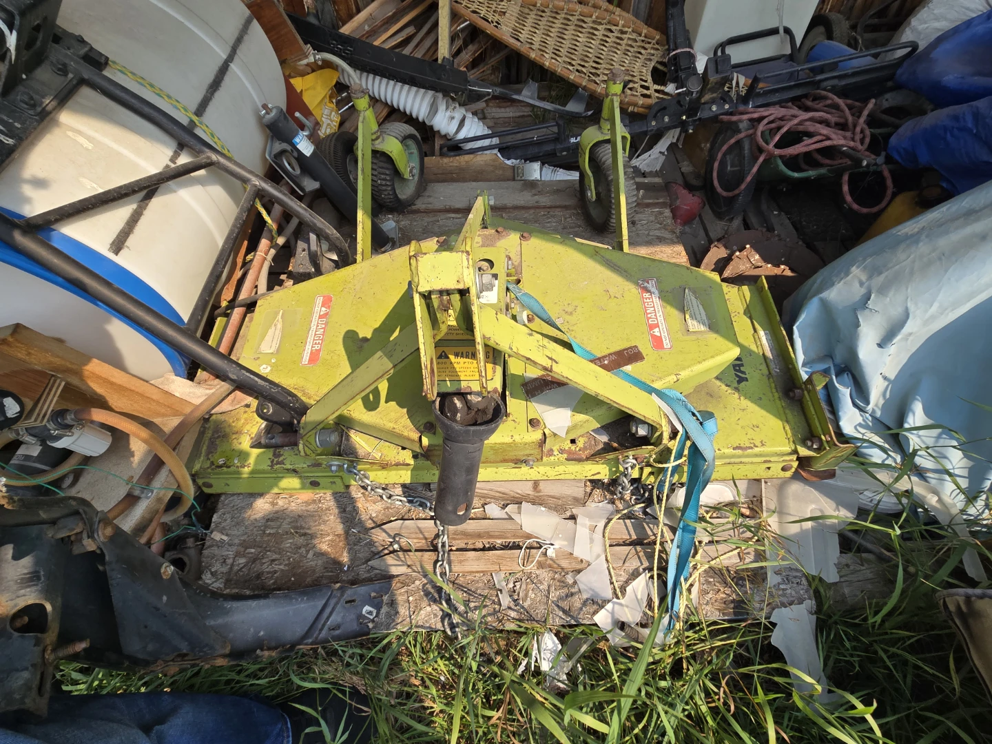Yanmar YM 155 Tractor with Mower Attachment - photo 4