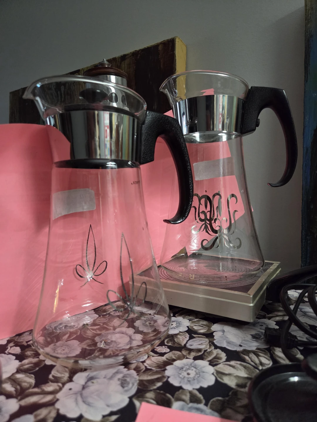 2 x Vintage Pyrex Glass beverage server - photo 2