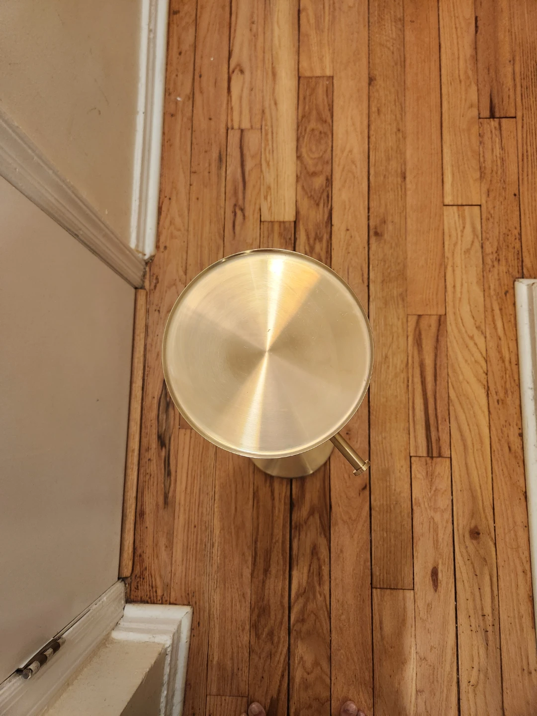 $5 Gold Colored Brass Toilet Paper Holder Stand - photo 2