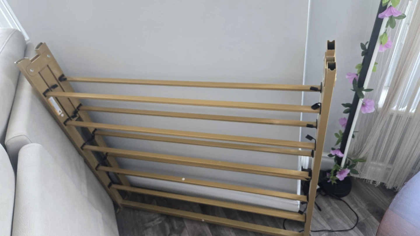 Twin Size Metal Bed Frame + Mattress - photo 3