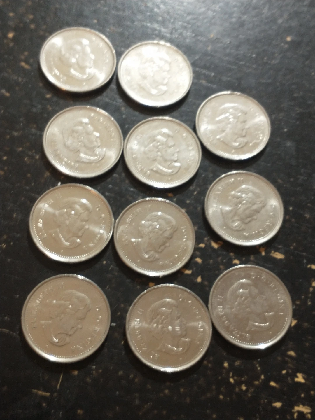 2005 Canadian 5 Cent Coin 1945 Commemorative x 11 - photo 4