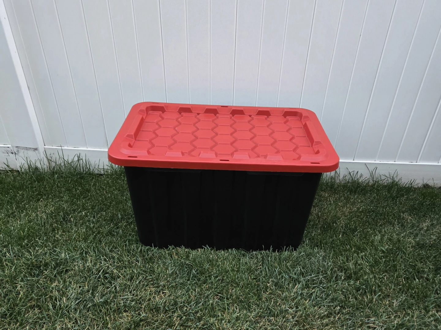 Tuff Store Heavy-Duty Storage Box with Lid