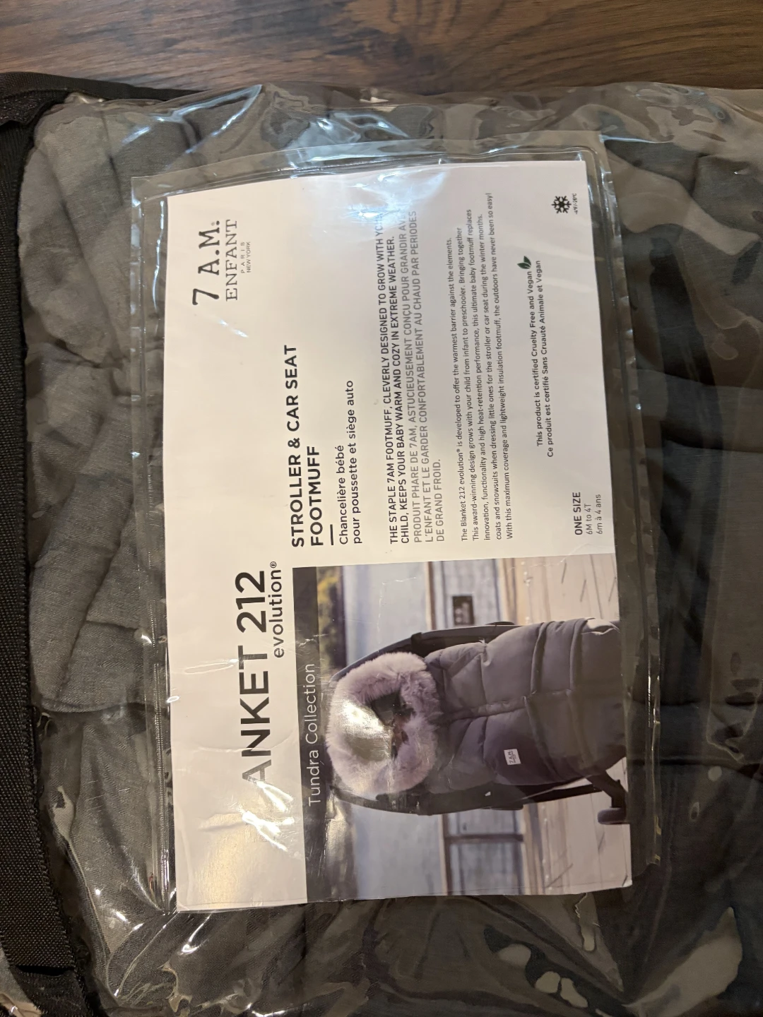 7 A.M. Enfant Blanket 212 Evolution Stroller & Car Seat Footmuff - photo 3