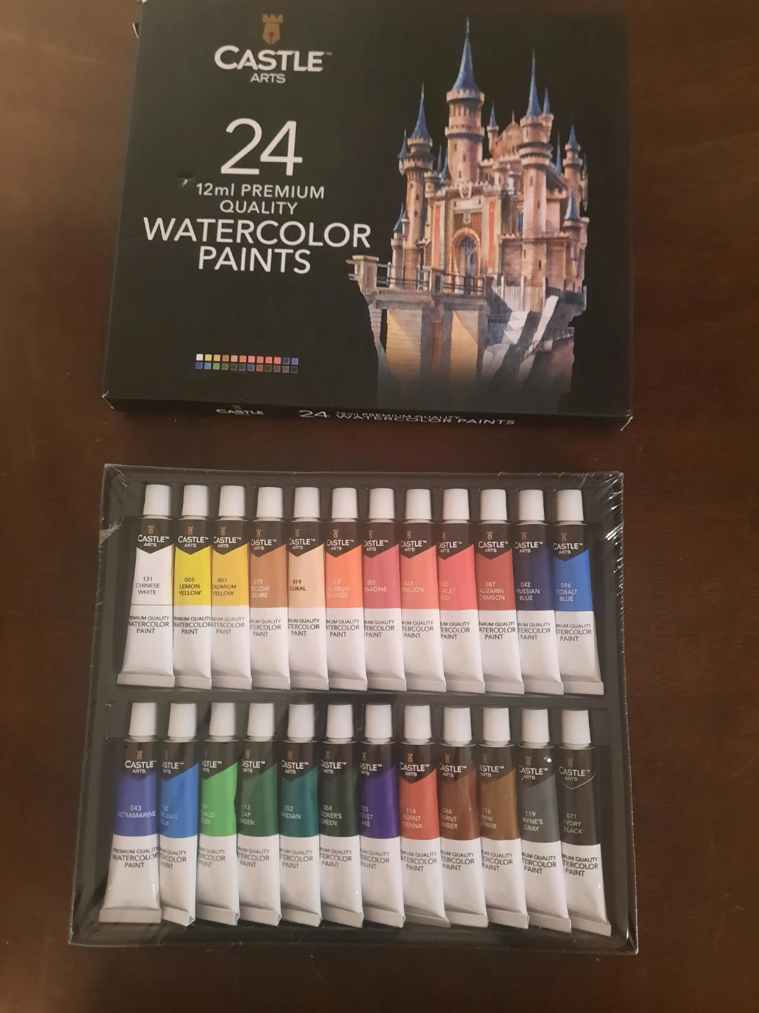 Castle Arts 24 Premium Watercolor Paint Set