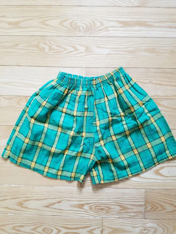 🩳Kids Gender Neutral Plaid Lounge Short - Set of 4🩳 - photo 2