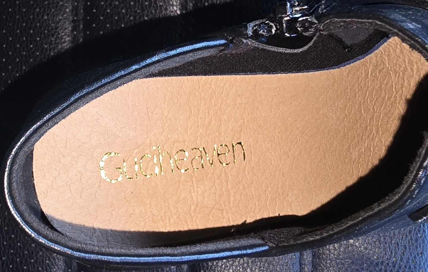 Gudheaven Black Fashion Shoes - Size 235(1.5) - photo 2