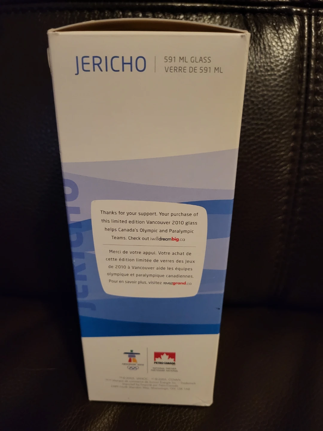 Jericho 591 ML Glass - Vancouver Olympics 2010 - photo 4