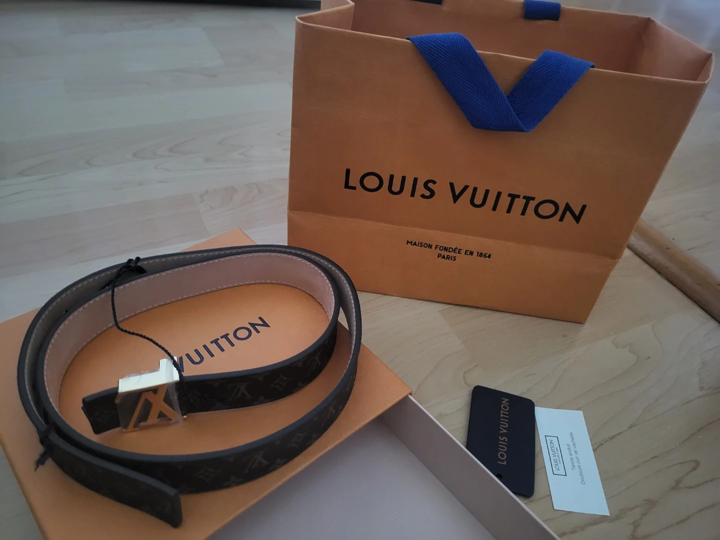 Louis Vuitton Monogram Belt