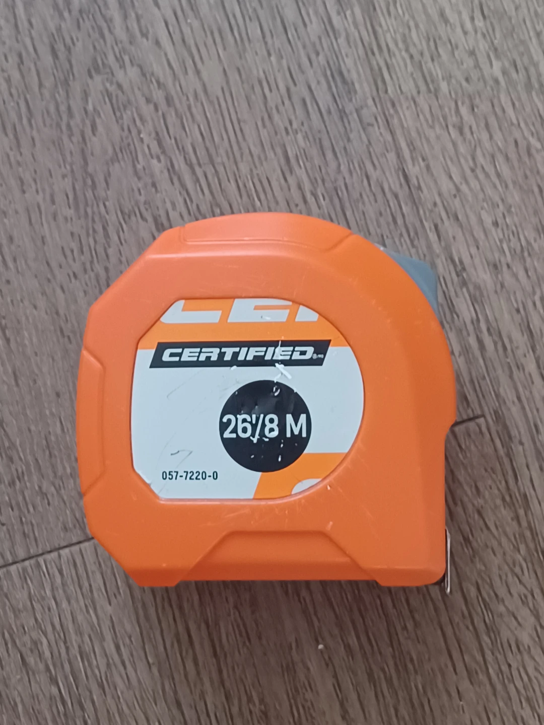 Certified 26'/8M Tape Measure