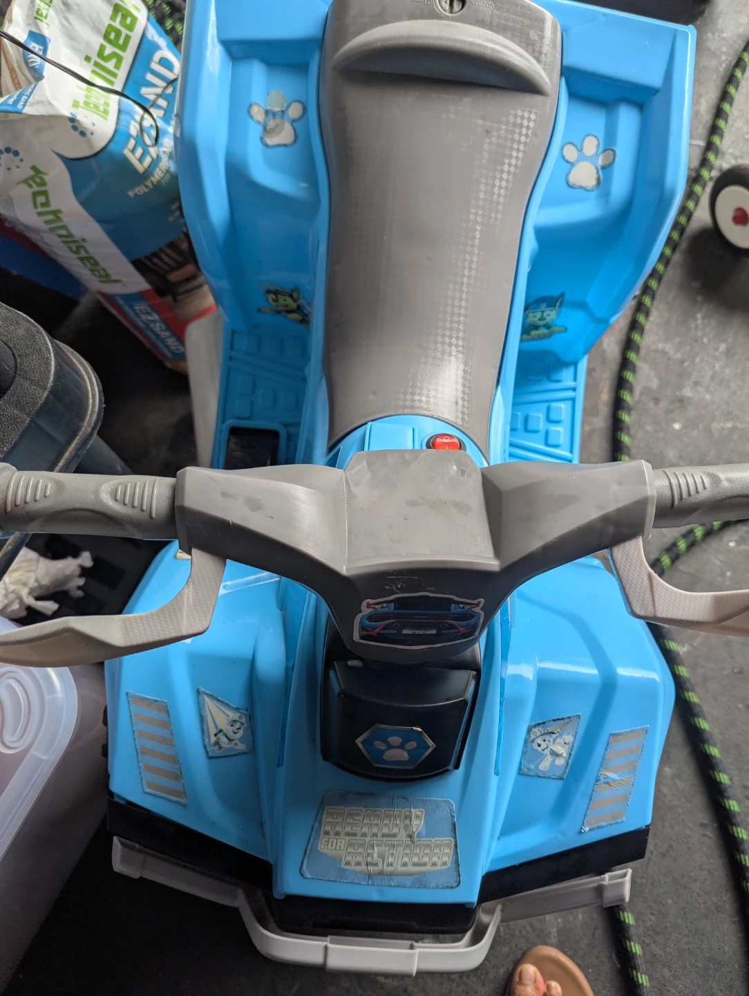 Blue Paw Patrol Ride-On ATV Toy Car - photo 2