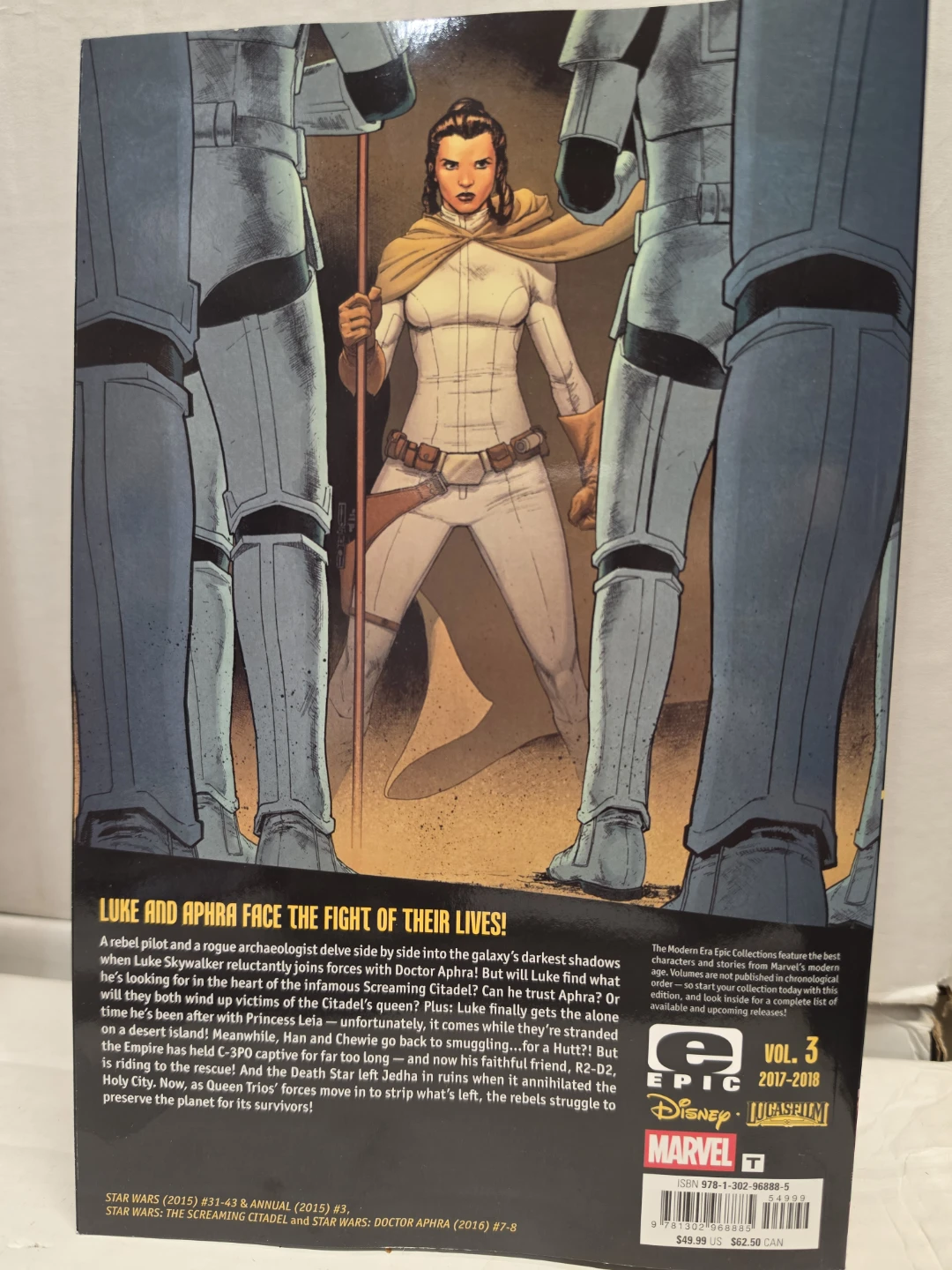 Marvel Star Wars The Screaming Citadel Epic Collection TPB - photo 2