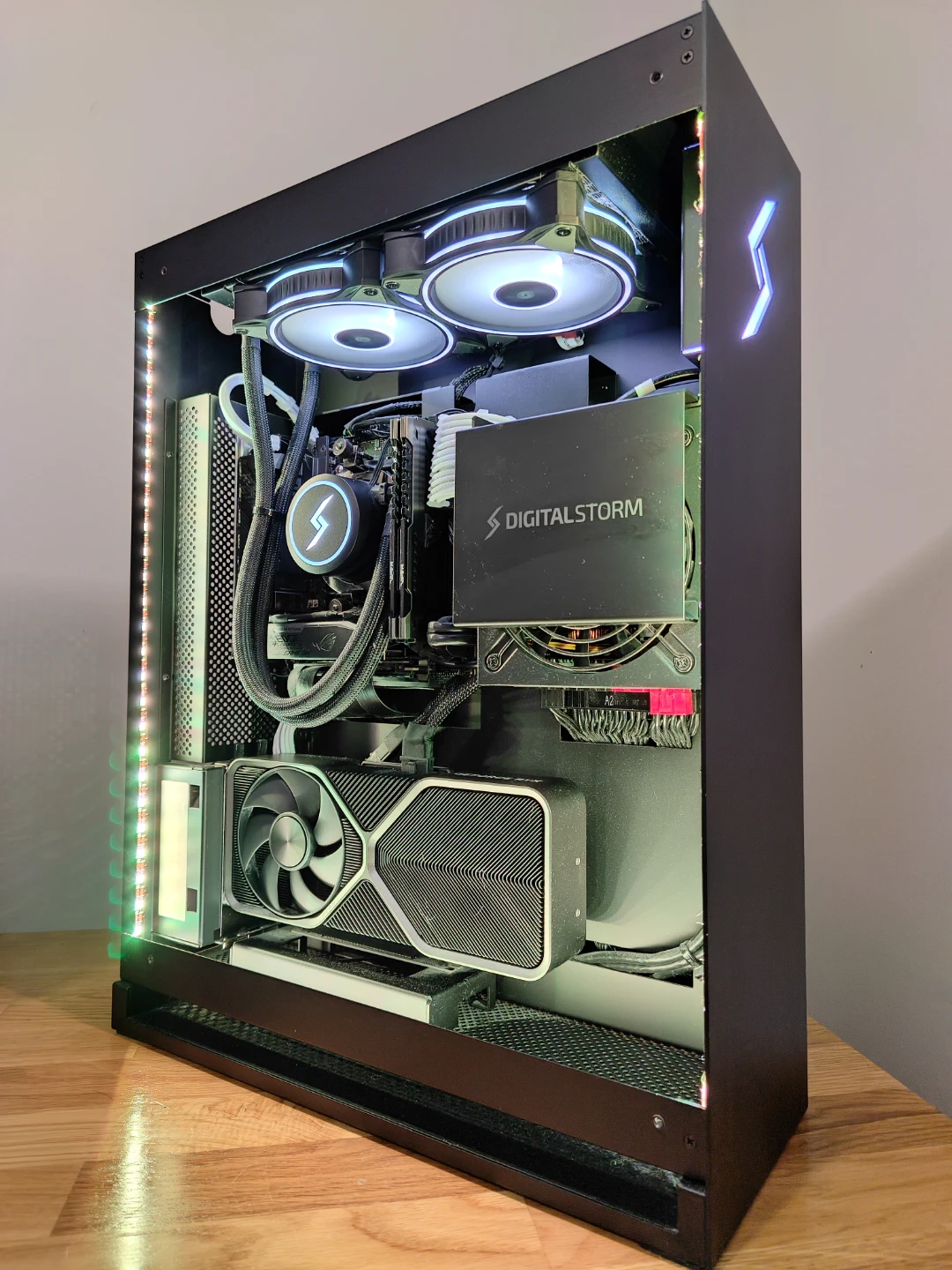Gaming PC Computer with RTX 4070 GPU + Ryzen 7 5800X CPU