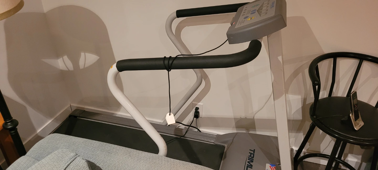 Trimline runner's treadmill