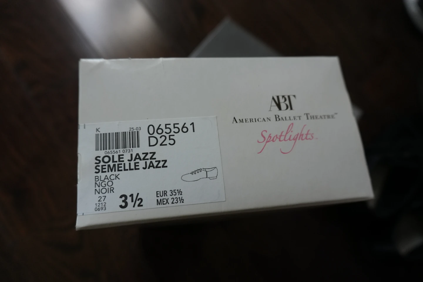 American Ballet Theatre Jazz Shoes - Black Size 3.5 - photo 3