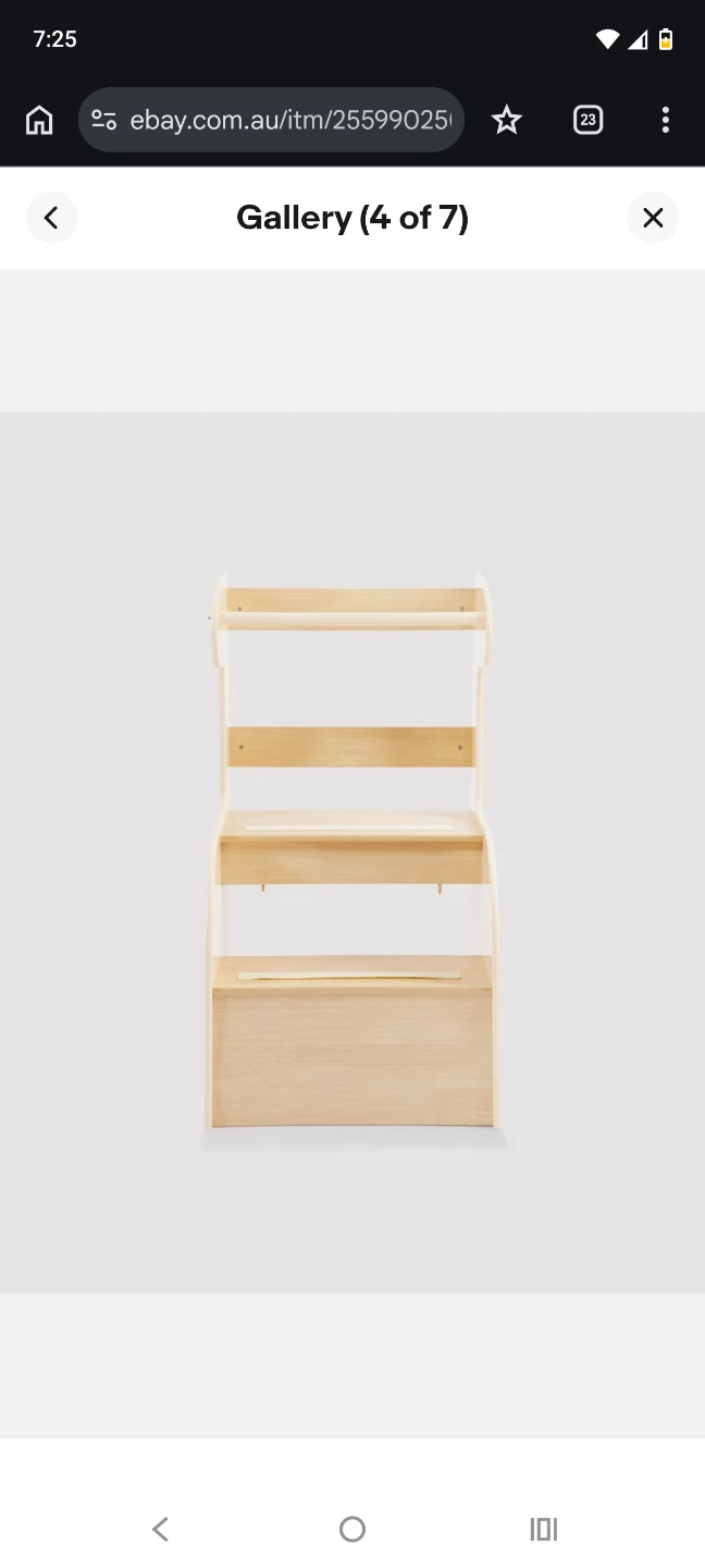 Kids Giraffe Step Stool - photo 3