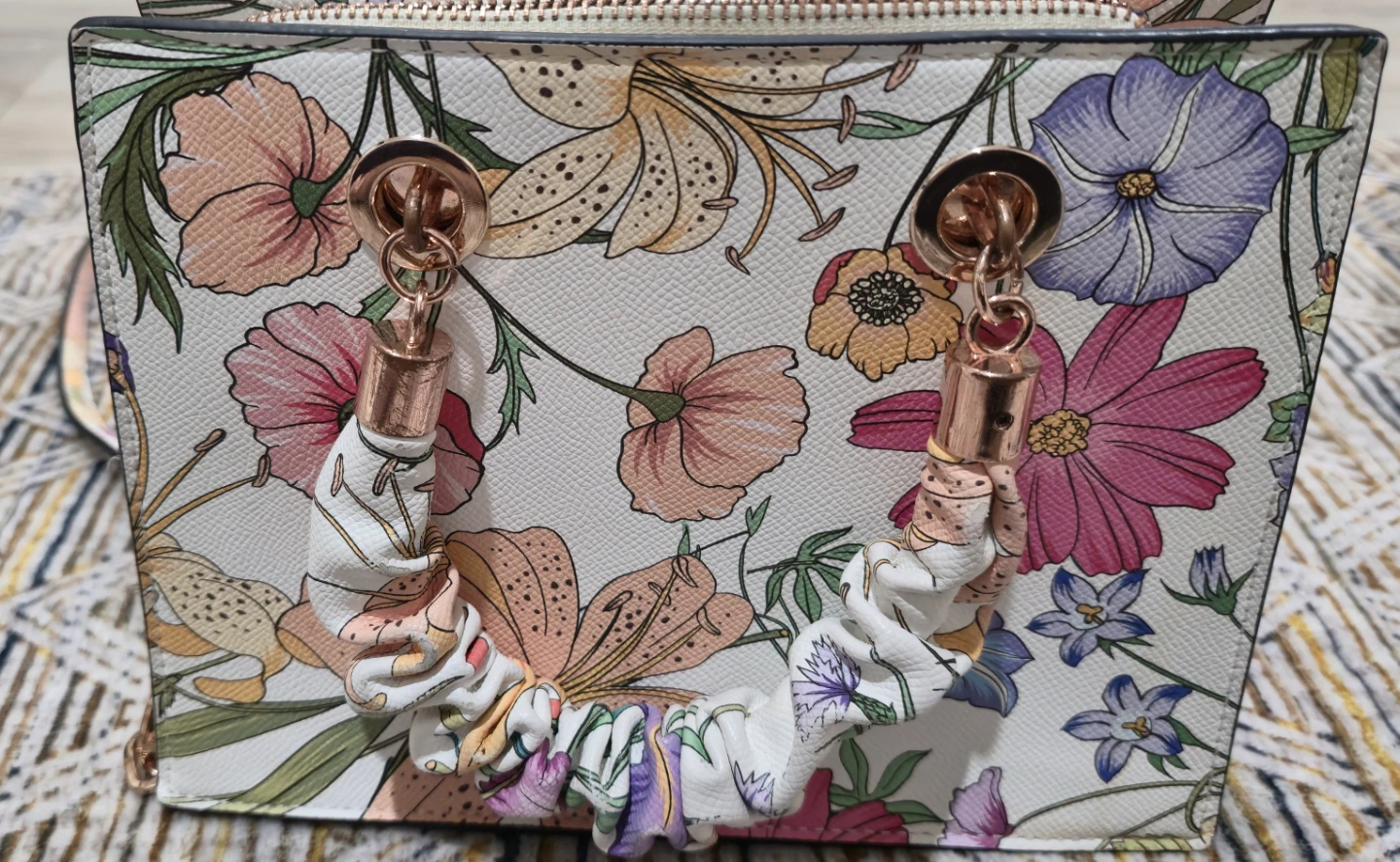 ALDO Floral Print Handbag