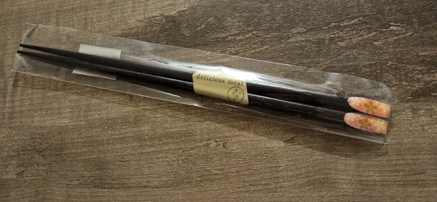 Japanese wooden chopsticks