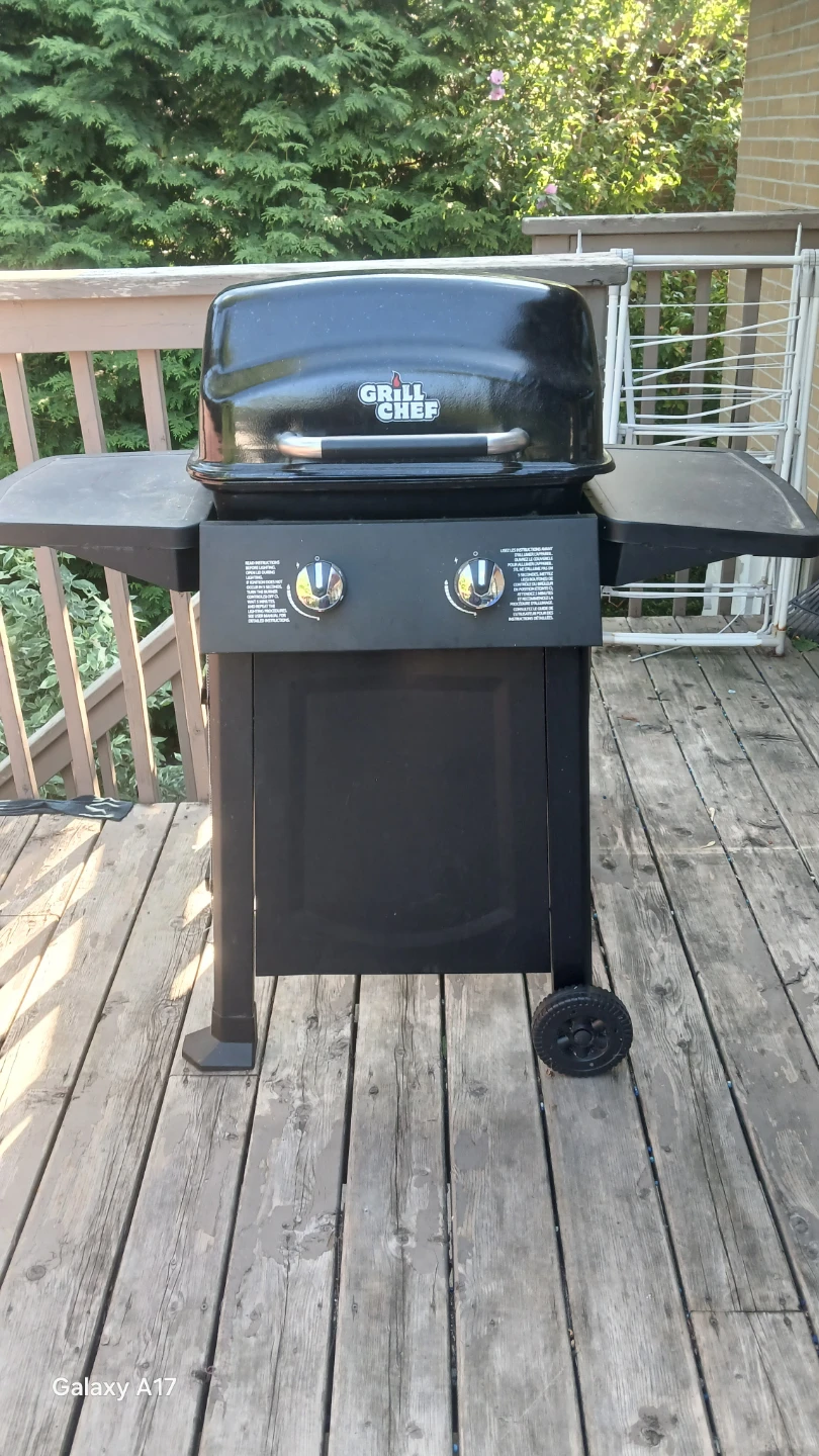 Grill Chef Portable Propane BBQ Grill - photo 2