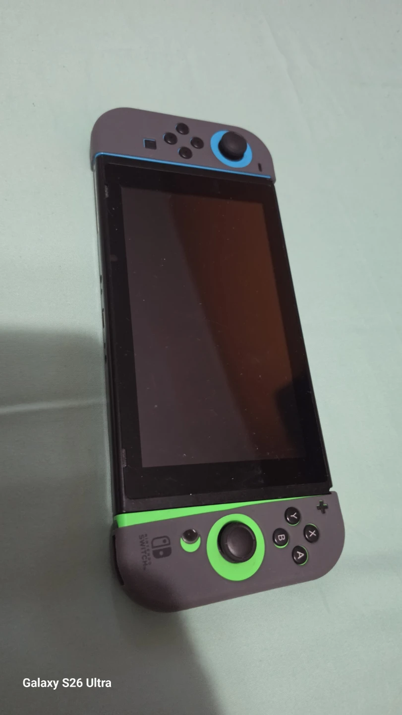 Nintendo Switch Console with Neon Red and Blue Joy-Cons - photo 2