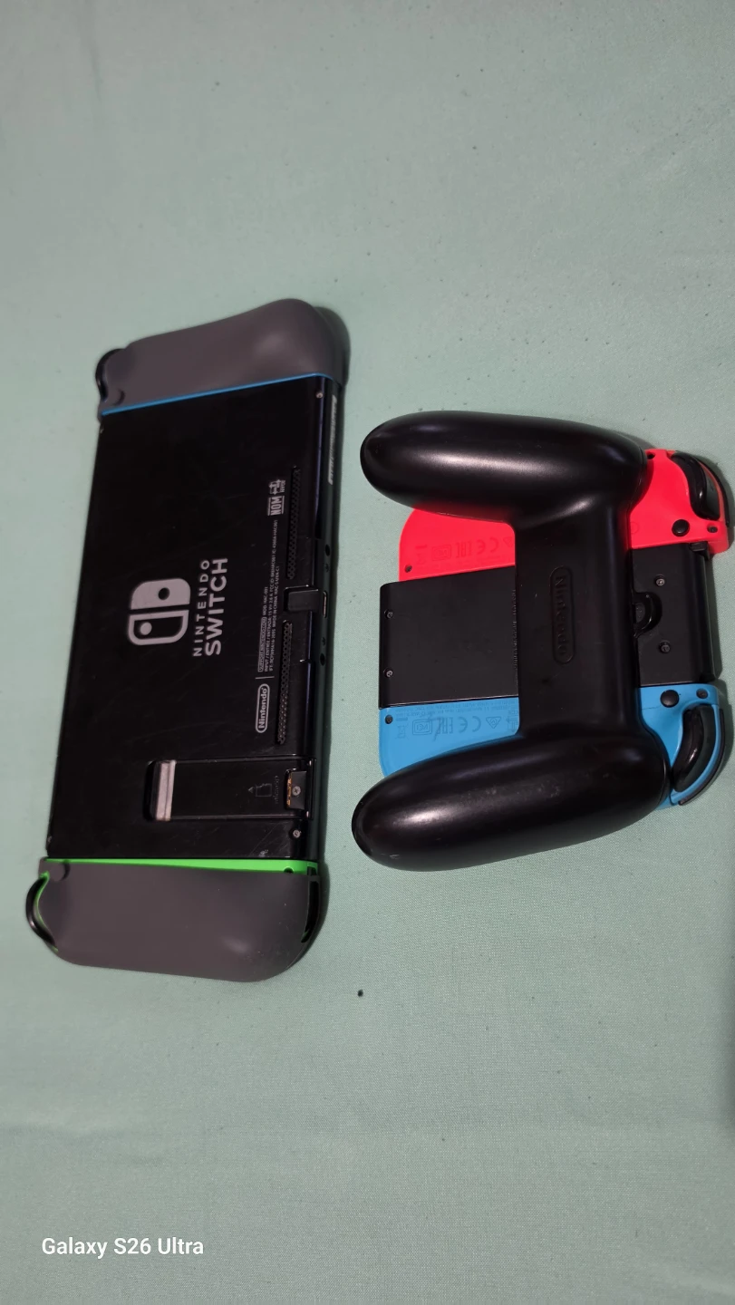 Nintendo Switch Console with Neon Red and Blue Joy-Cons - photo 4