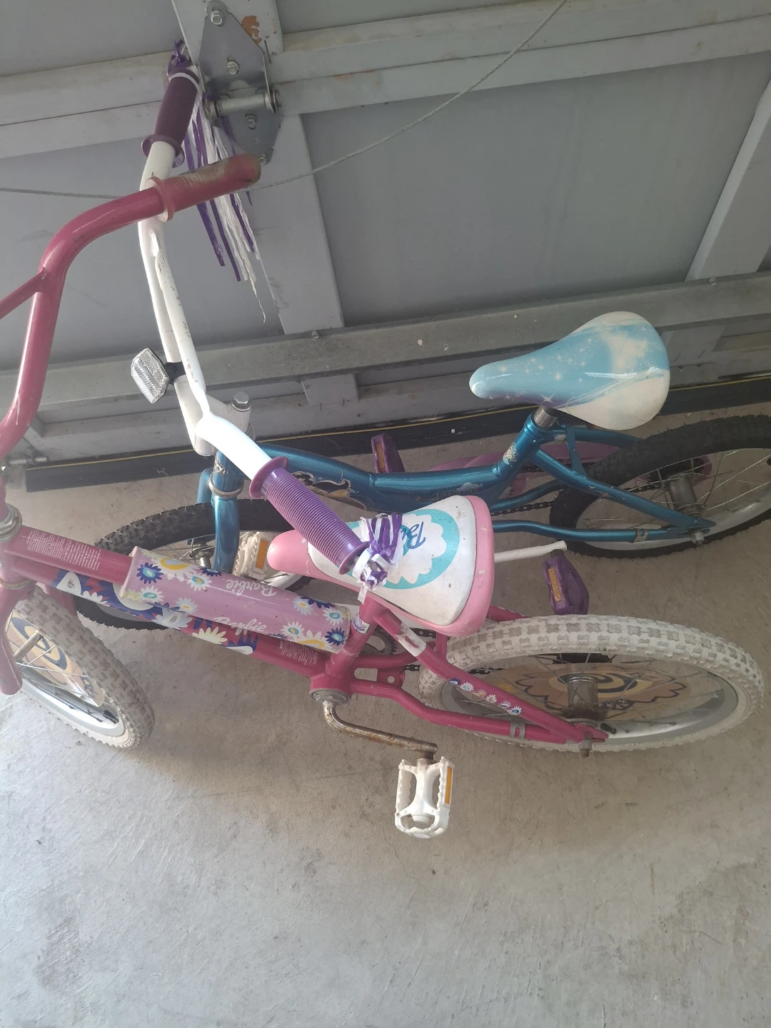 2 girl bikes (barbie) and (princess jasmine) f - photo 2